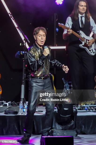 Sir Cliff Richard performs at Eventim Apollo on November 10, 2023 in London, England.