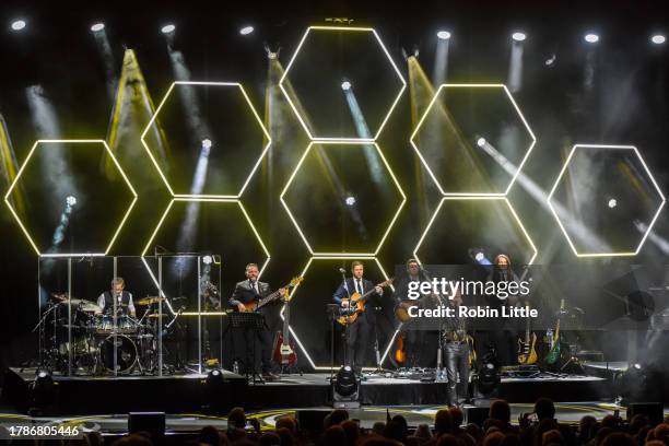 Sir Cliff Richard performs at Eventim Apollo on November 10, 2023 in London, England.