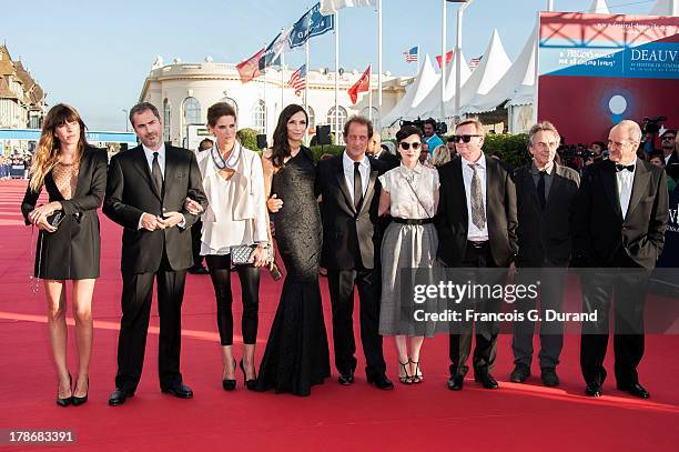 Members of the jury, Lou Doillon, Xavier Giannoli, Helene Fillieres, Famke Janssen, Vincent Lindon, Rebecca Zlotowski, Jean Echenoz, Bruno Nuytten...