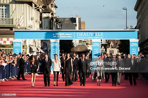 Members of the jury, Lou Doillon, Xavier Giannoli, Helene Fillieres, Famke Janssen, Vincent Lindon, Rebecca Zlotowski, Jean Echenoz, Bruno Nuytten...