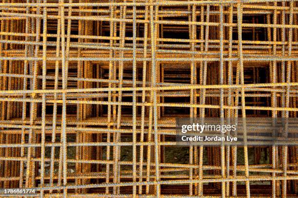 Rebar Diamond Pattern 753 Rebar Pattern Stock Photos, High-Res Pictures, and Images - Getty ...