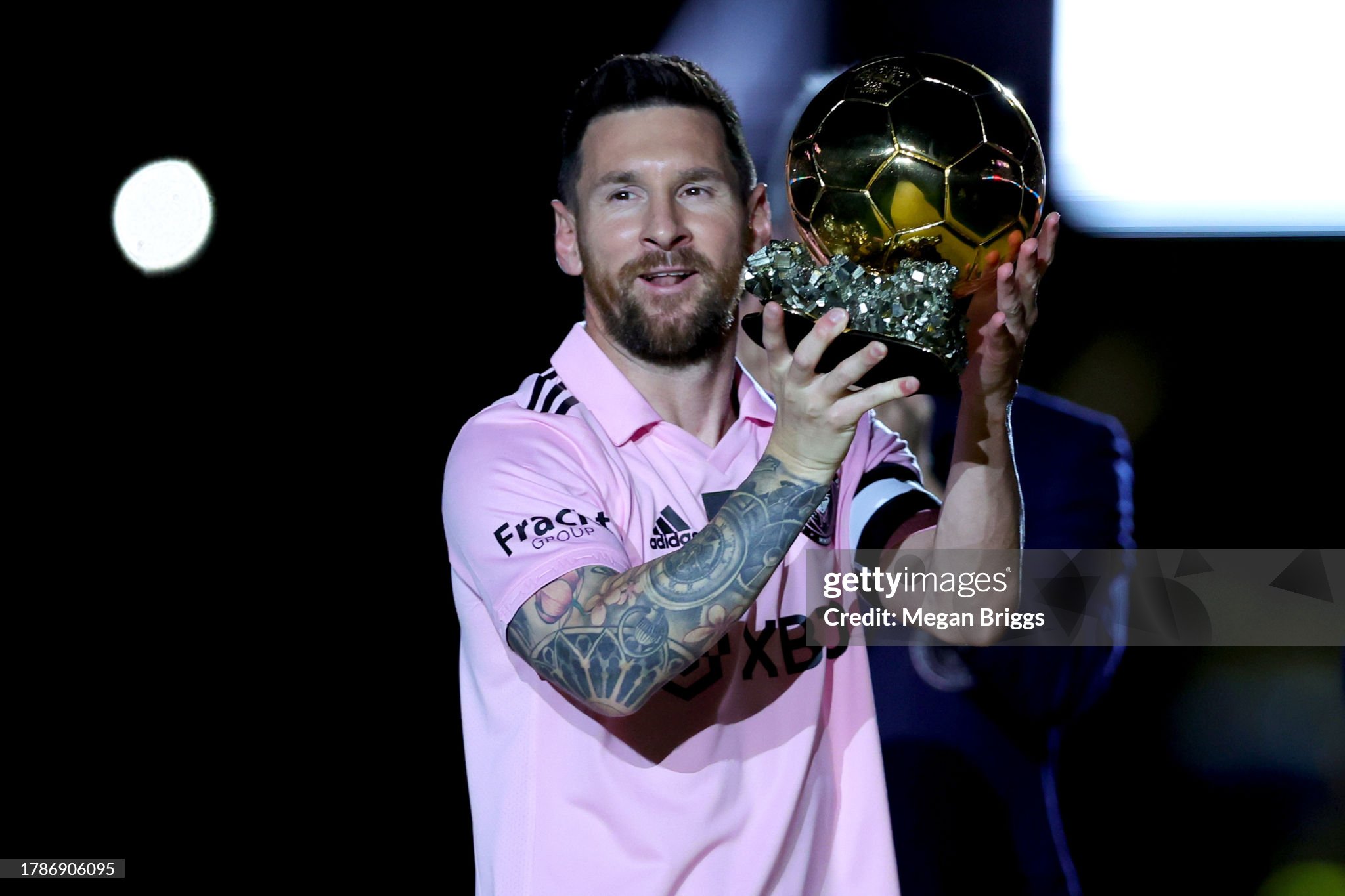 Grateful Messi displays eighth Ballon d'Or: 'Next season even better'