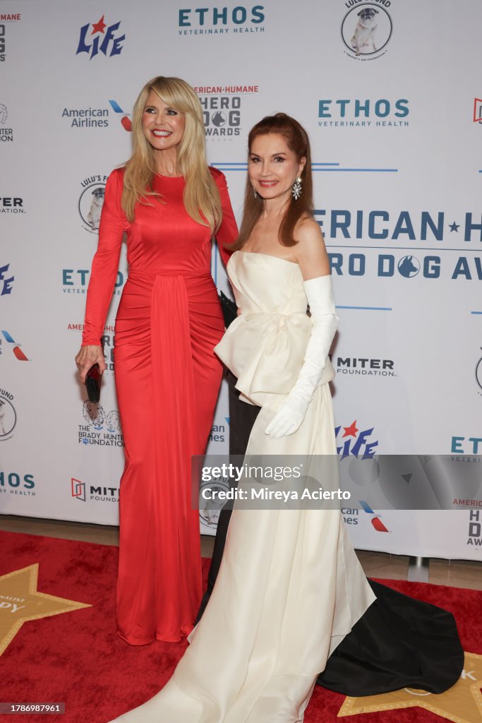 Model Christie Brinkley and philanthropist Jean Shafiroff attends the