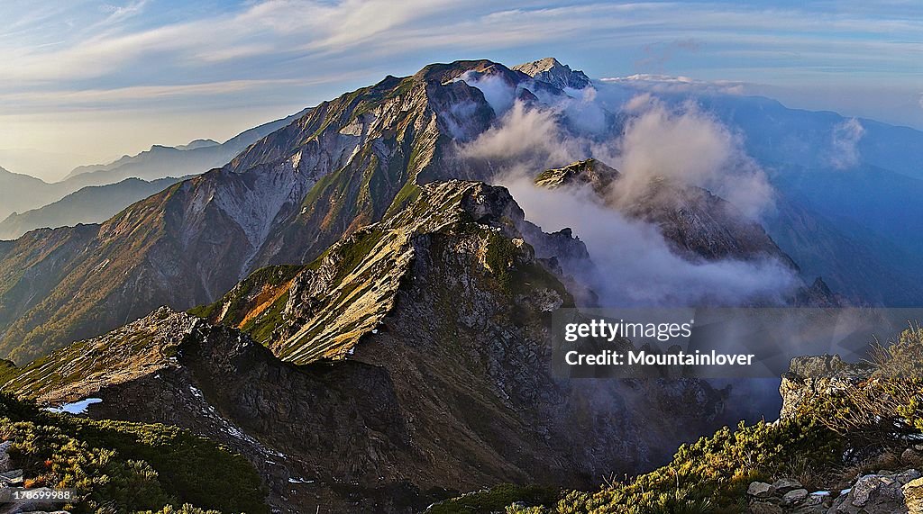 With light and shade