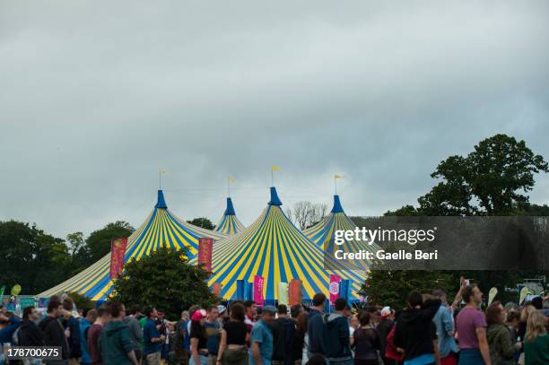 General view of Day 1 of Electric Picnic Festival 2013 at Stradbally Hall Estate on August 30, 2013 in Dublin, Ireland.