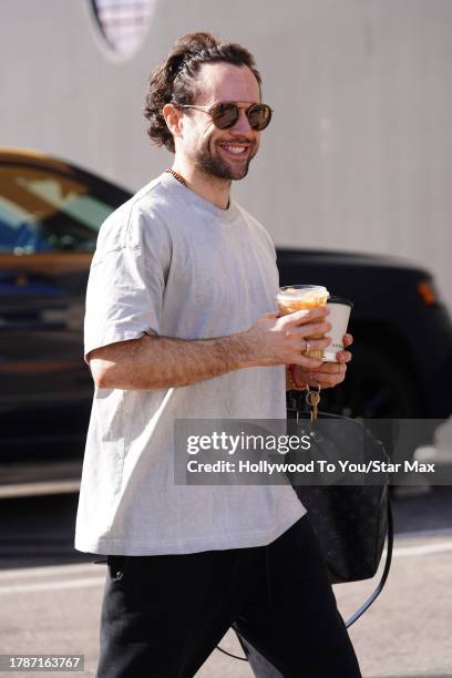 Pasha Pashkov is seen on November 16, 2023 in Los Angeles, California.