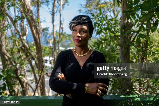 Denise George, US Virgin Islands former attorney general, in St. Thomas, US Virgin Islands, on Thursday, Sept. 28, 2023. George was the driving force...