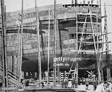 Ship building, outer wall Ship building, outer wall
