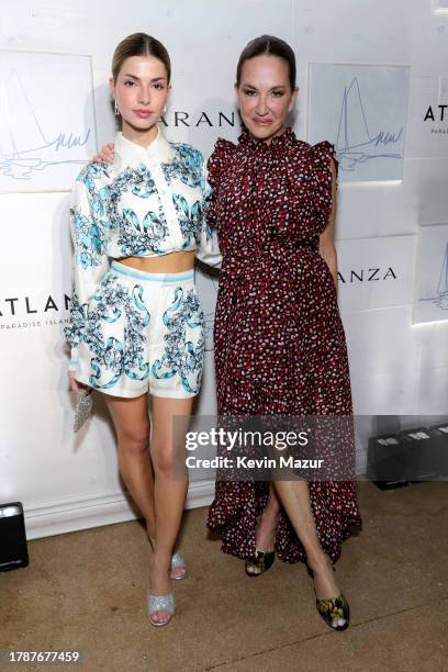 Kit Clementine Keenan and Cynthia Rowley attend the Grand Opening of Michelin-Starred Chef Michael White's Paranza at The Cove at Atlantis Paradise...