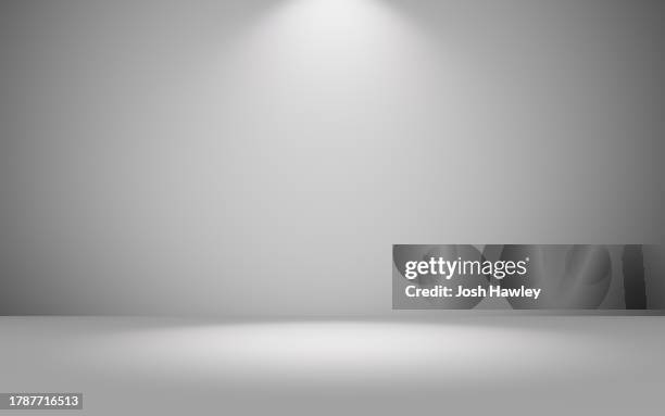 3d rendering interior background - big spotlights stock pictures, royalty-free photos & images