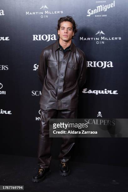 Alex Pastrana attends the Esquire "Men Of The Year" Awards 2023 at Casino de Madrid on November 07, 2023 in Madrid, Spain.