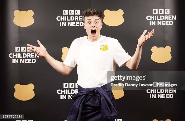 Joe Tasker Joe Tasker at the BBC Children In Need telethon at BBC Studios in ...