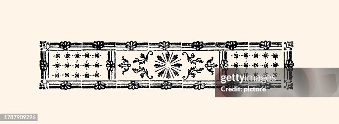 Rare floral pattern: 18th century style Rare floral pattern: 18th century style