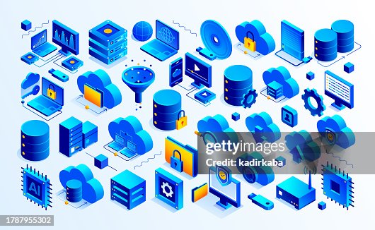 Vector Illustration of Cloud Computing Isometric Icon Set and Three Dimensional Banner Design. Cloud, Cloud Service, Cloud Technology, Data, Data Server, Server, Network, Upload, Download. Vector Illustration of Cloud Computing Isometric Icon Set and Three Dimensional Banner Design. Cloud, Cloud Service, Cloud Technology, Data, Data Server, Server, Network, Upload, Download.