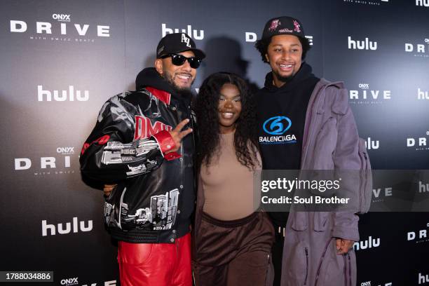 Executive Producer Swizz Beatz and son Nasir Dean joins press and influencers in a screening and reception of their new Hulu docuseries, "Drive with...