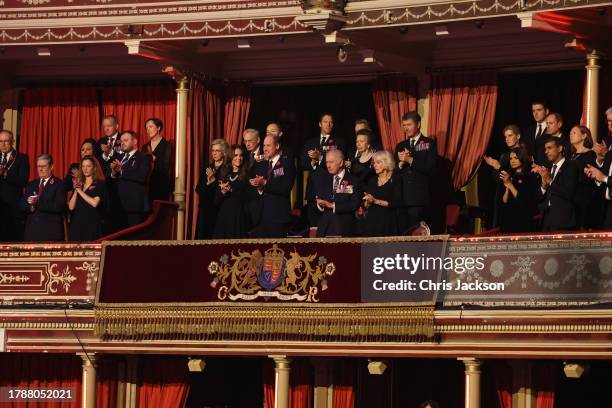 Keir Starmer, Victoria Starmer, Birgitte, Duchess of Gloucester, Catherine, Princess of Wales, Prince William, Duke of Cambridge, King Charles III,...