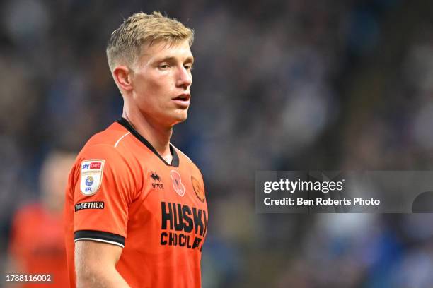 Zian Flemming of Millwall during the Sky Bet Championship match between Sheffield Wednesday and Millwall at Hillsborough on November 11, 2023 in...