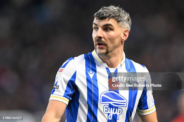 Callum Paterson of Sheffield Wednesday during the Sky Bet Championship match between Sheffield Wednesday and Millwall at Hillsborough on November 11,...