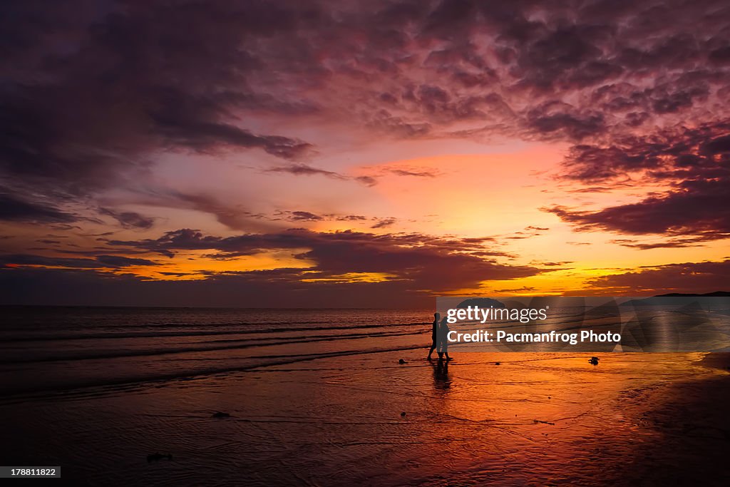 Tanjung aru sunset