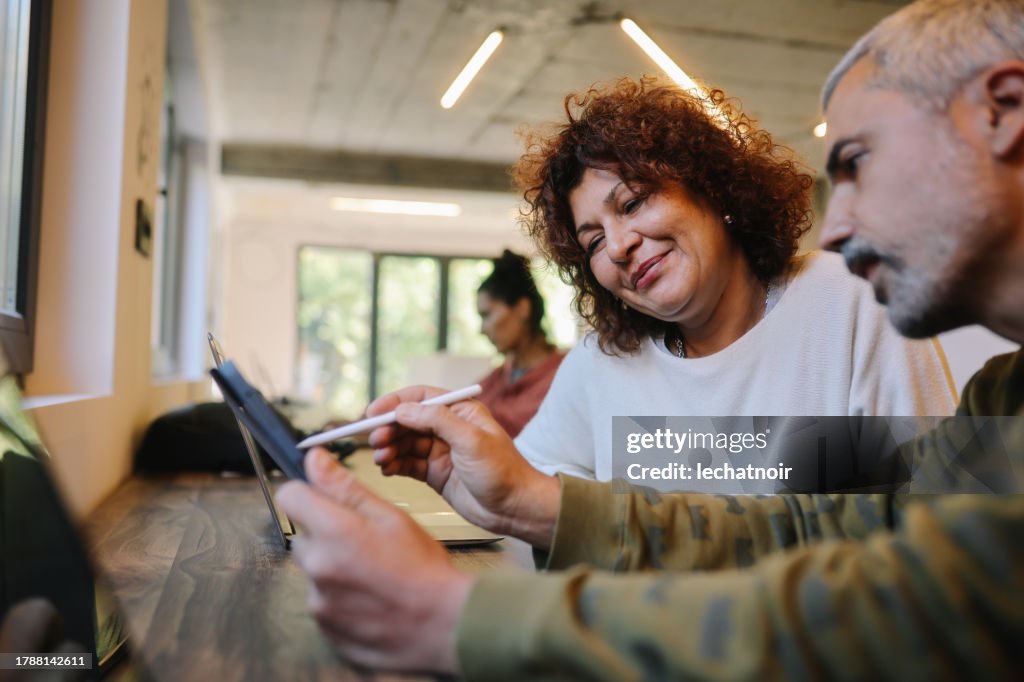 Co Work Developer Developers In A Coworking Space High-Res Stock Photo - Getty Images