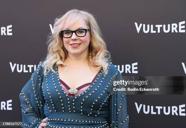 Kirsten Vangsness attends Vulture Festival 2023 Los Angeles at The Hollywood Roosevelt on November 11, 2023 in Los Angeles, California.