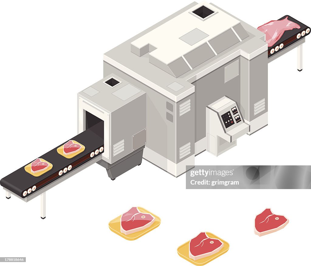 Packing Vector Factory Factory Food Packing High-Res Vector Graphic - Getty Images