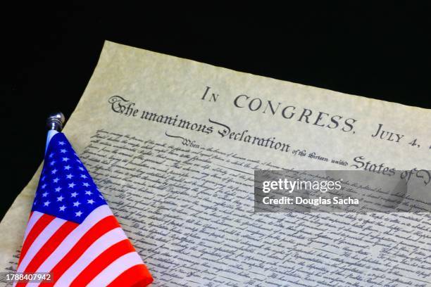 a declaration by the representatives of the united states of america in general congress, july 4, 1776 - list of diplomatic missions in washington d.c. stock pictures, royalty-free photos & images