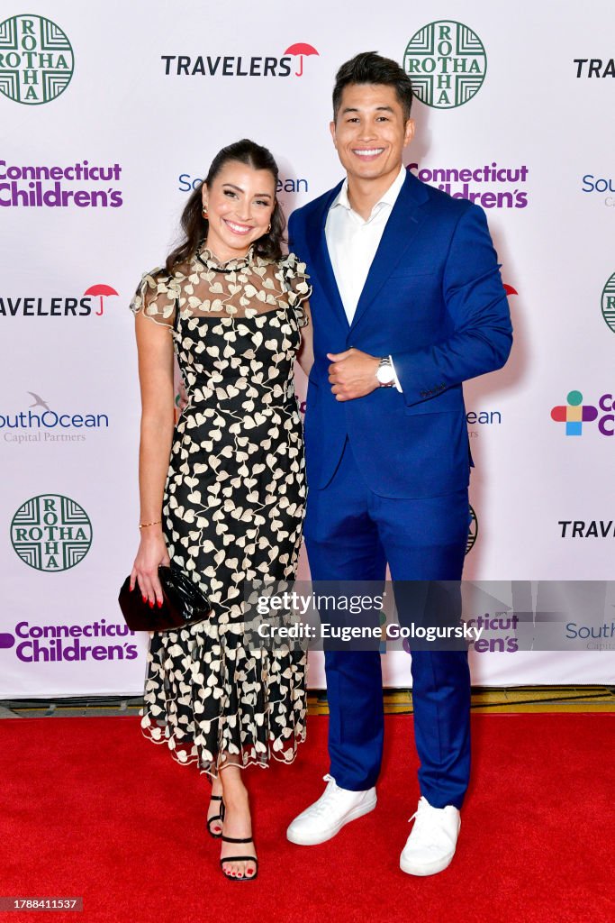 Abbey Carnivale and Gary Striewski attend the Connecticut Children's