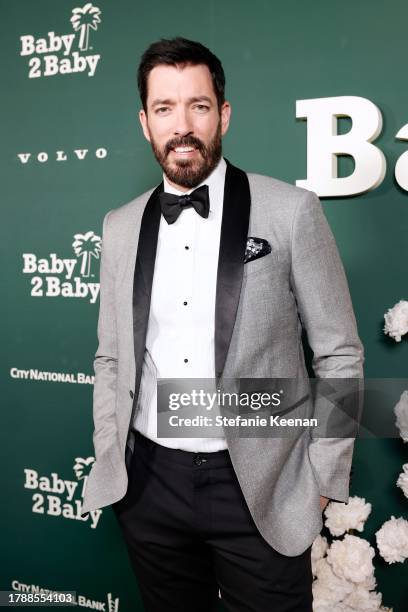 Drew Scott attends 2023 Baby2Baby Gala Presented By Paul Mitchell at Pacific Design Center on November 11, 2023 in West Hollywood, California.