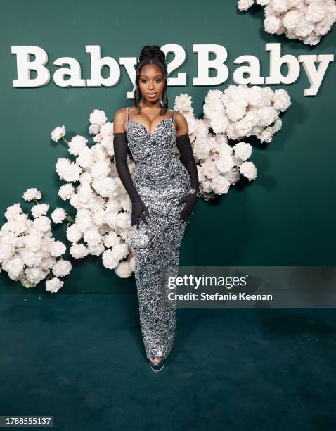 Normani attends 2023 Baby2Baby Gala Presented By Paul Mitchell at Pacific Design Center on November 11, 2023 in West Hollywood, California.