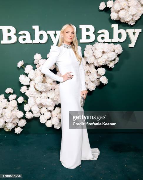Molly Sims attends 2023 Baby2Baby Gala Presented By Paul Mitchell at Pacific Design Center on November 11, 2023 in West Hollywood, California.