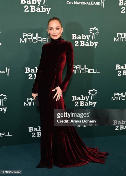 Nicole Richie attends 2023 Baby2Baby Gala Presented By Paul Mitchell at Pacific Design Center on November 11, 2023 in West Hollywood, California.