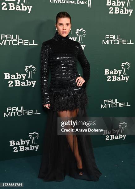 Sofia Richie Grainge attends 2023 Baby2Baby Gala Presented By Paul Mitchell at Pacific Design Center on November 11, 2023 in West Hollywood,...