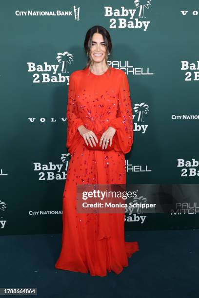 Nikki Reed attends the 2023 Baby2Baby Gala Presented By Paul Mitchell at Pacific Design Center on November 11, 2023 in West Hollywood, California.