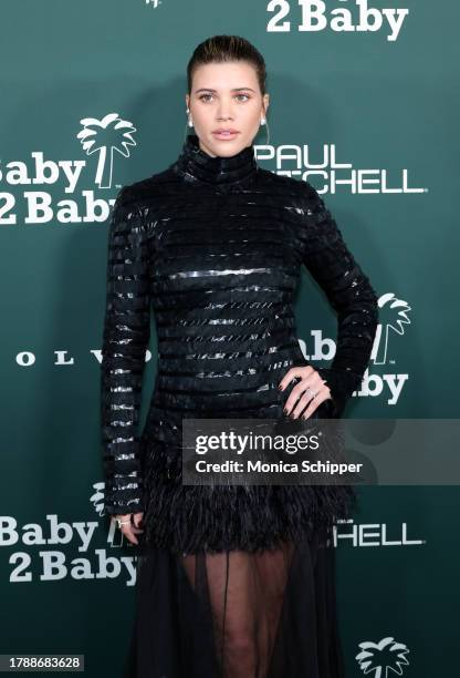 Sofia Richie Graing attends the 2023 Baby2Baby Gala Presented By Paul Mitchell at Pacific Design Center on November 11, 2023 in West Hollywood,...