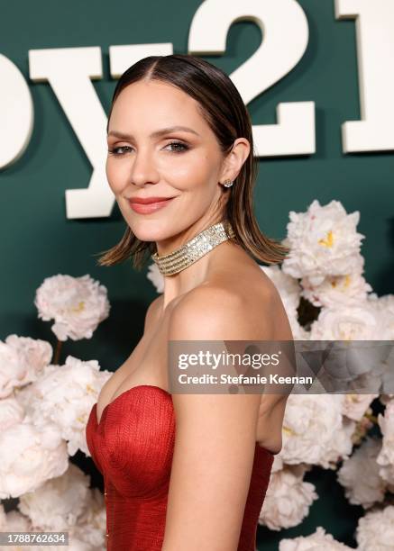 Katharine McPhee Foster attends 2023 Baby2Baby Gala Presented By Paul Mitchell at Pacific Design Center on November 11, 2023 in West Hollywood,...