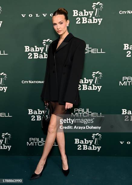 Josephine Skriver attends 2023 Baby2Baby Gala Presented By Paul Mitchell at Pacific Design Center on November 11, 2023 in West Hollywood, California.
