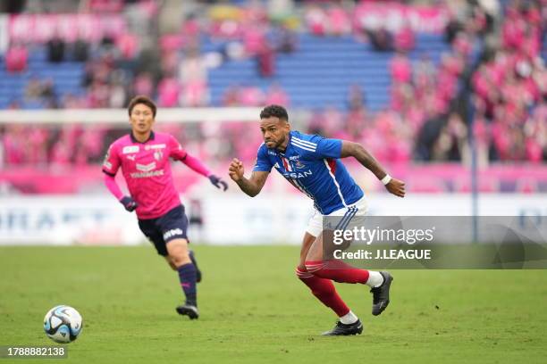 Of Yokohama F･Marinos in action during the J.LEAGUE Meiji Yasuda J1 32nd Sec. Match between Yokohama F･Marinos and Cerezo Osaka at Nissan Stadium on...