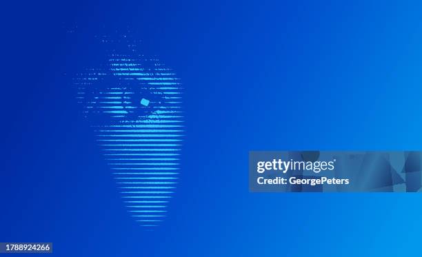 stockillustraties, clipart, cartoons en iconen met terrified eye peeking in the dark - stalker