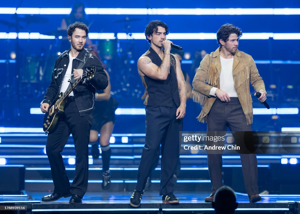 Jonas Brothers Perform At Rogers Arena