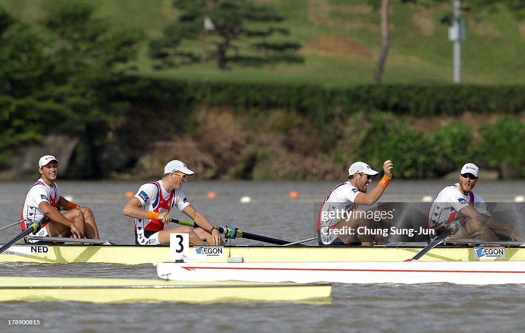 Boaz Meylink, Kaj Hendriks, Mechiel Versluis and Robert Vicino of