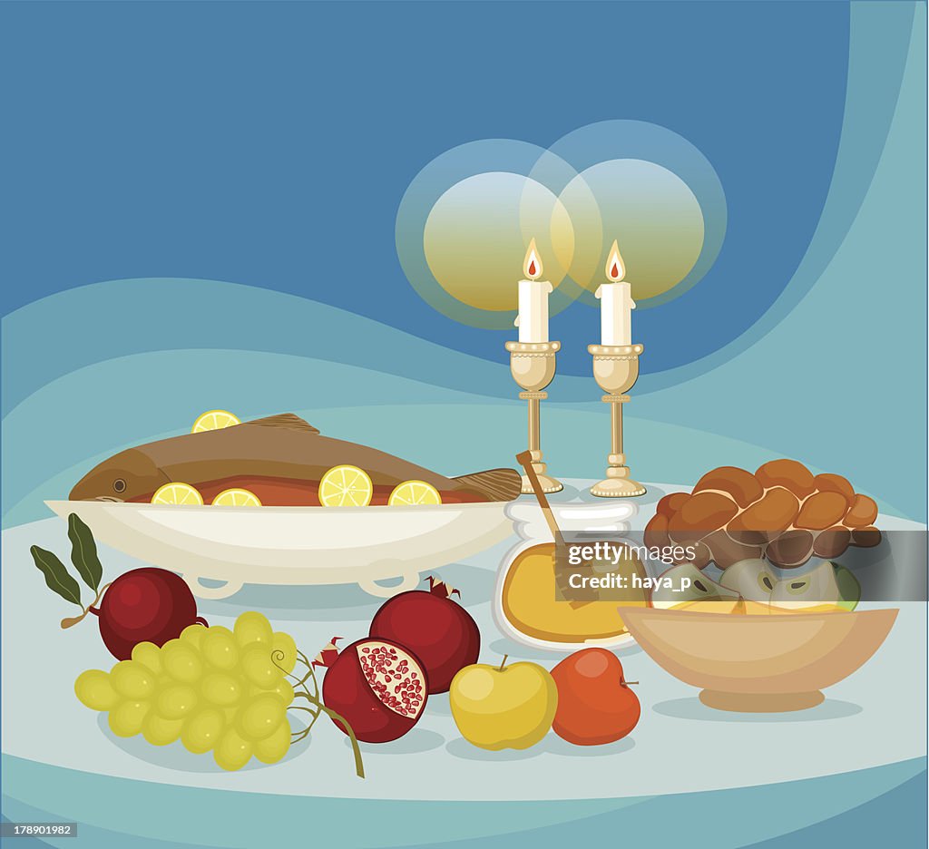 Rosh HaShana Meal,