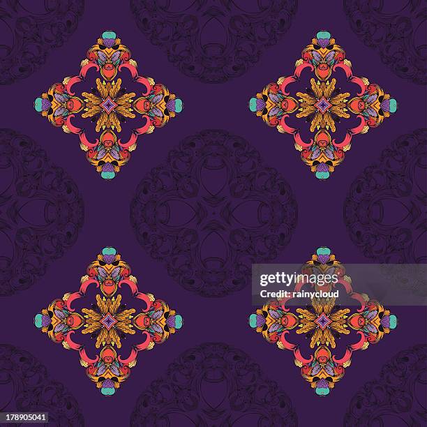 night - star pattern stock illustrations