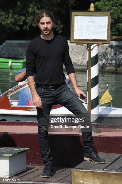 Michele Riondino is seen during The 70th Venice International Film Festival on August 31, 2013 in Venice, Italy.