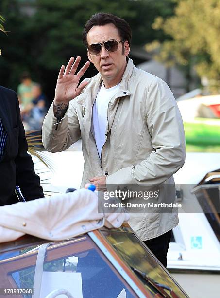 Nicolas Cage attends day 4 of the 70th Venice International Film Festival on August 31, 2013 in Venice, Italy.