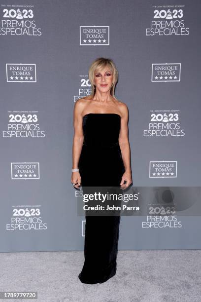 Honoree Ana Torroja attends the Special Awards Presentation during the 24th Annual Latin Grammy Awards on November 12, 2023 in Seville, Spain.