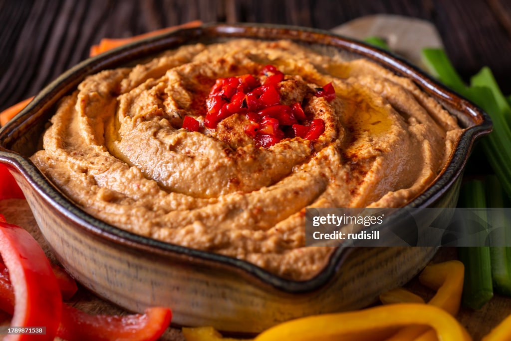 Red Pepper Hummus