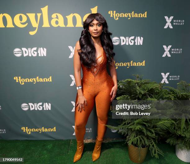 Lenora attends Honeyland Festival Day 2 on November 12, 2023 in Sugar Land, Texas.