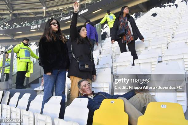 Emergency Tests At Allianz Stadium on November 18, 2023 in Turin, Italy.