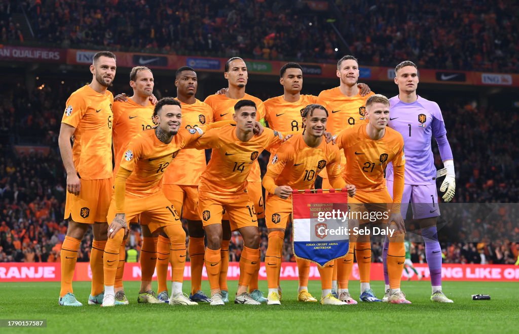 Netherlands v Republic of Ireland - UEFA EURO 2024 Championship Qualifier